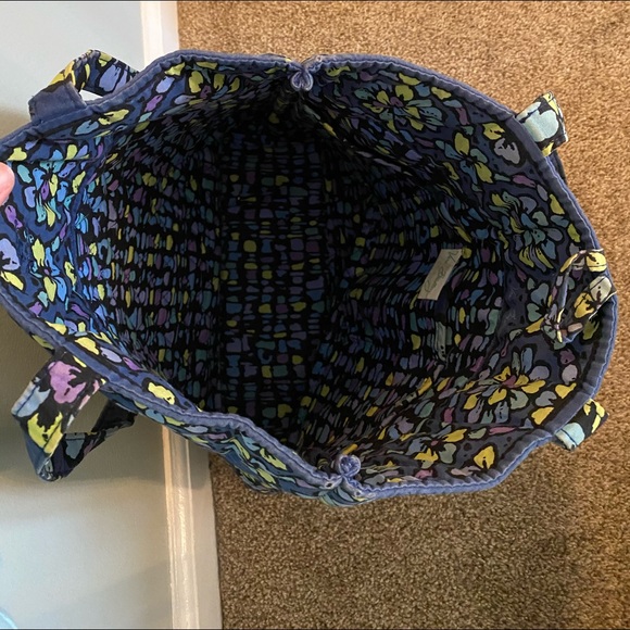 Vera Bradley Indigo Blue Tote - Picture 3 of 4